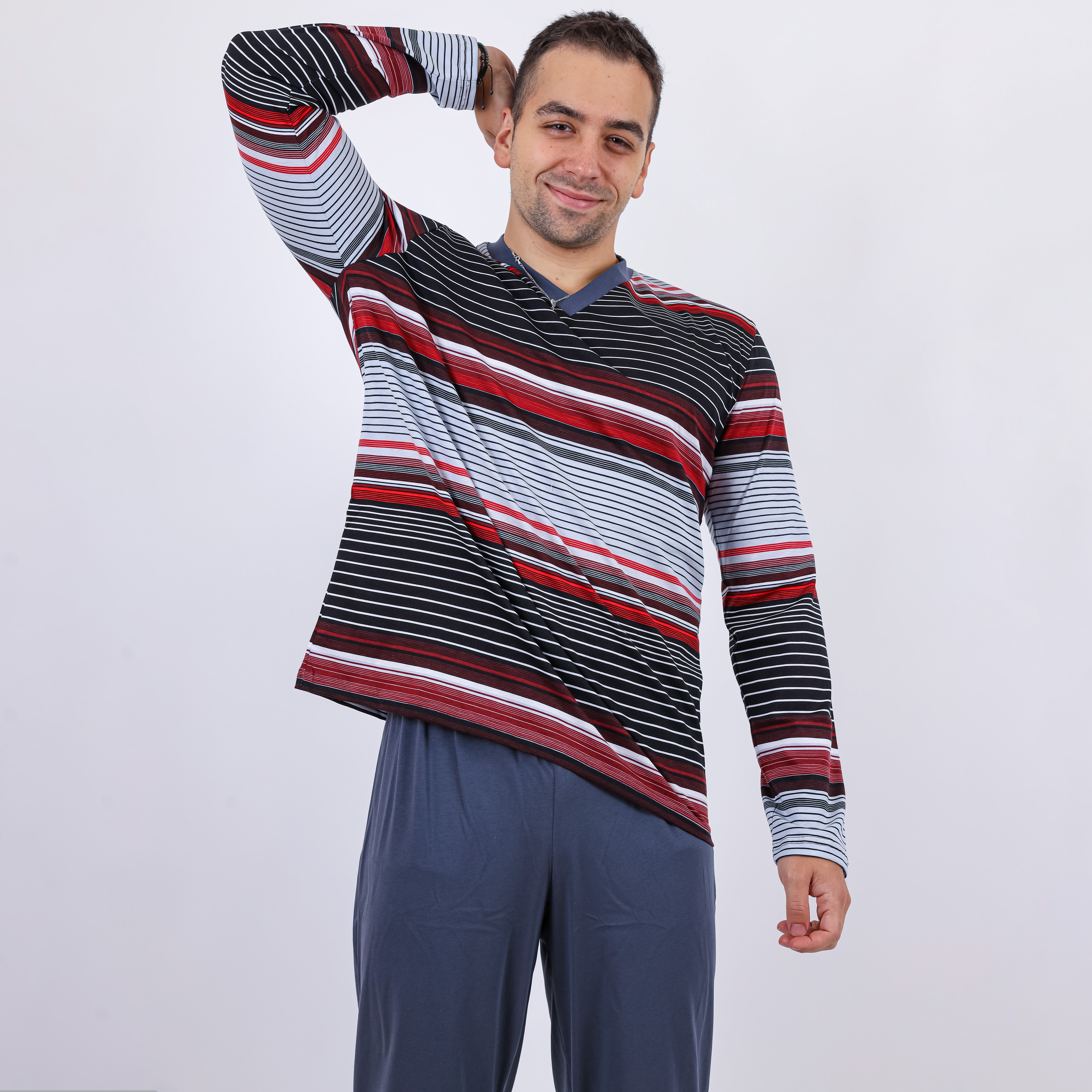 Пижами с дълъг ръкав